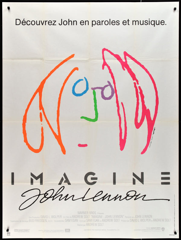 Imagine by John Lennon Original Vintage Poster - Authentic Vintage Posters