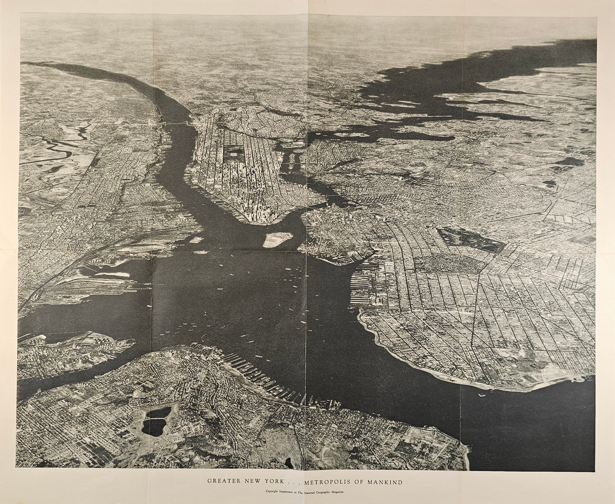 Manhattan Aerial View, National Geographic