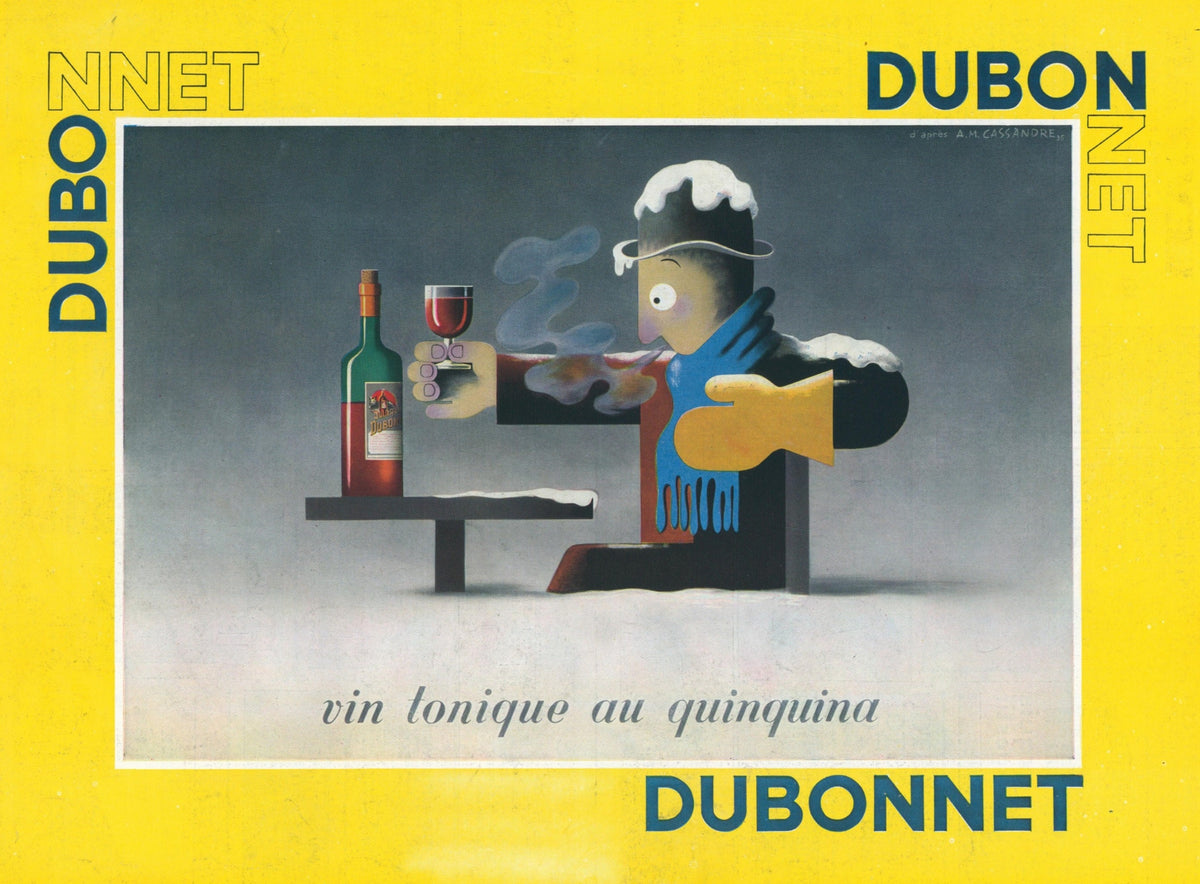 Dubonnet- French Magazine Ad - Authentic Vintage Antique Print