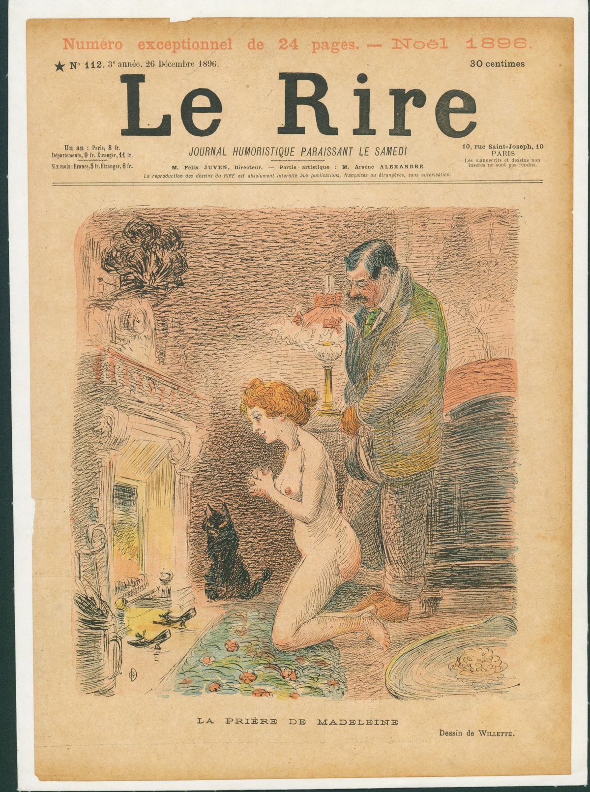 La Prière- French Satirical Comic