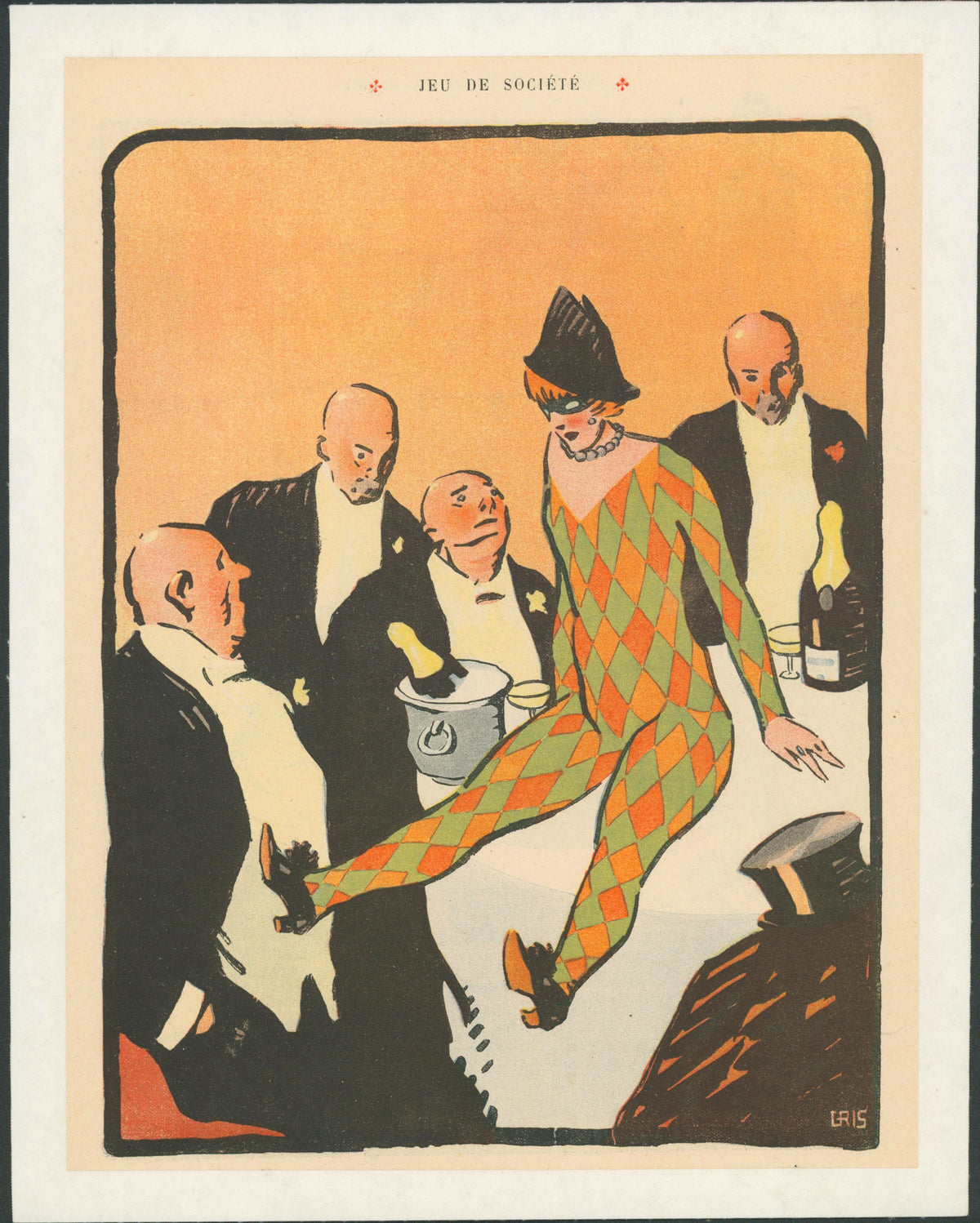 Jeu de Societe- French Satirical Comic