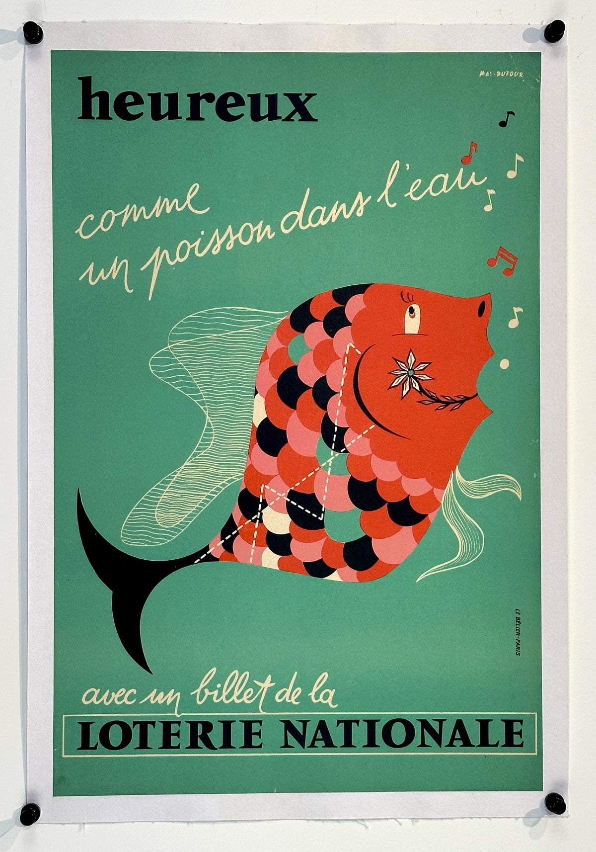 La Poisson, Loterie Nationale