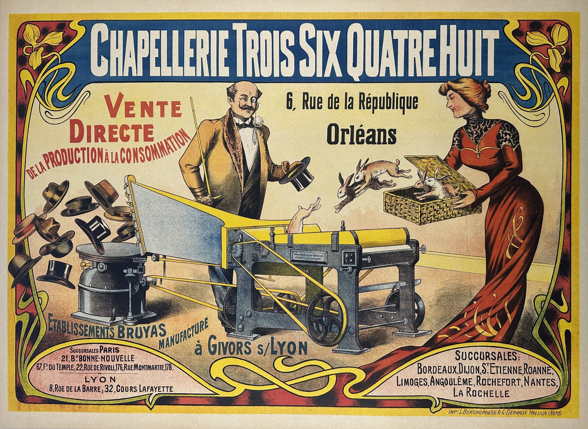 Chapellerie, Hat Manufacturing