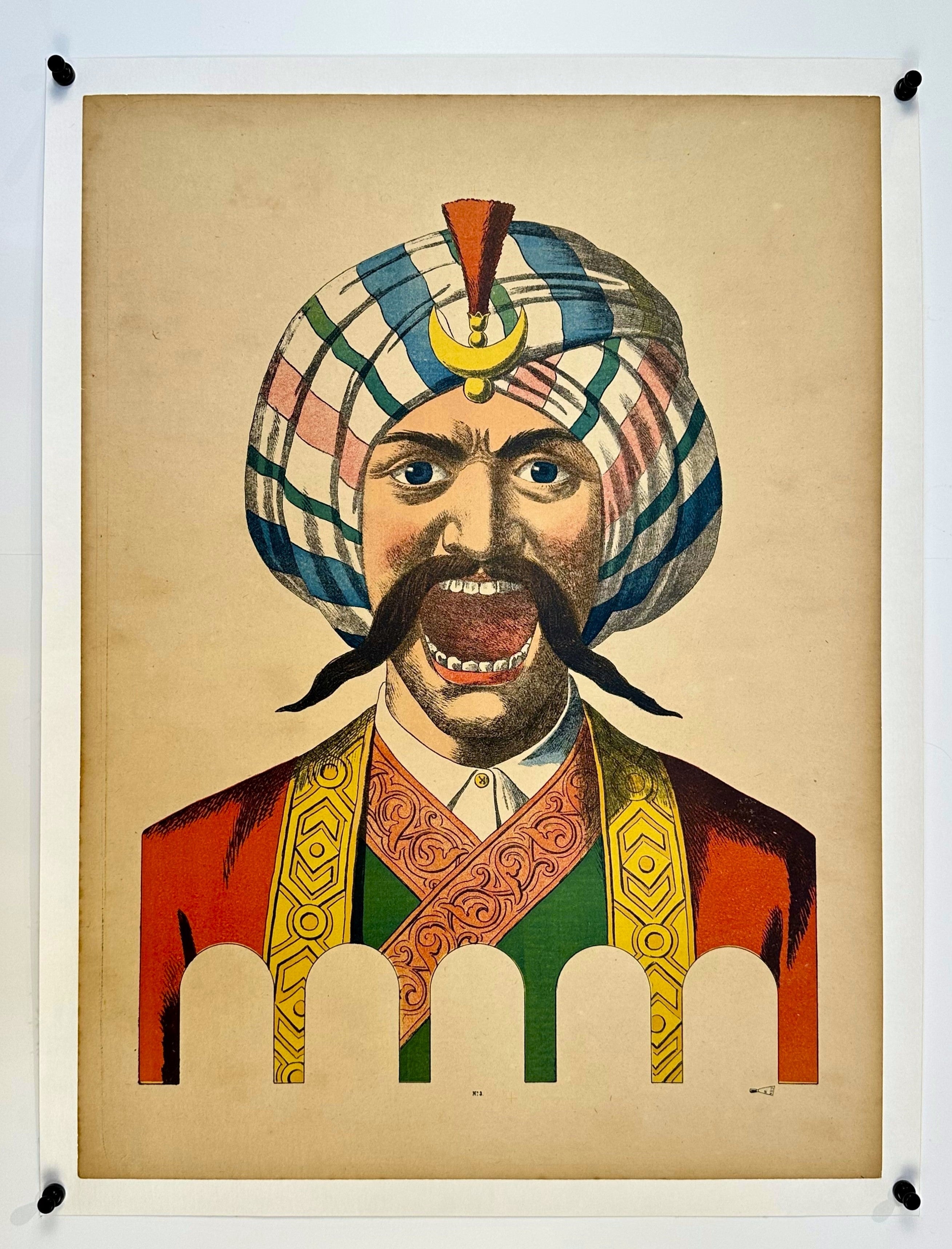 Authentic Vintage Poster | Turban N°3 au Homme Wissembourg