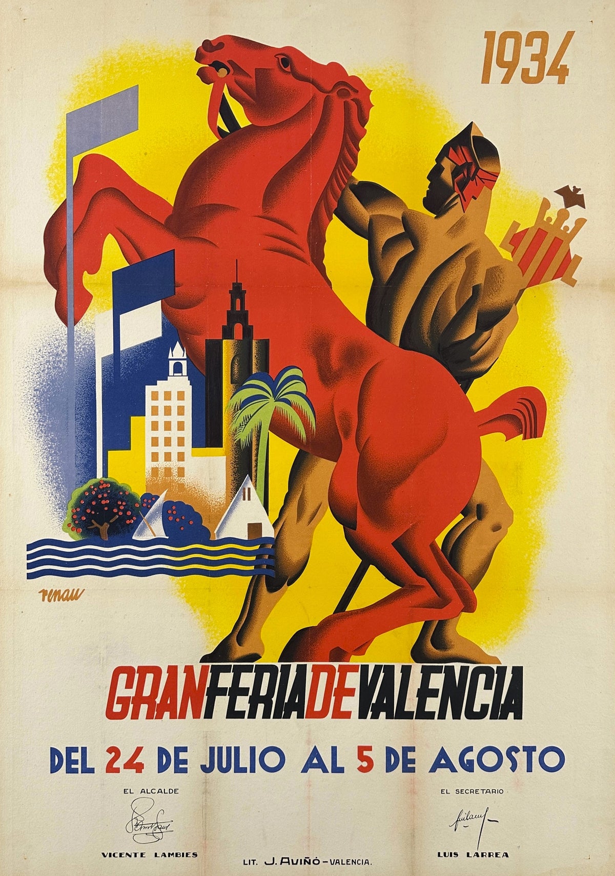 Gran Feria de Valencia by Renau