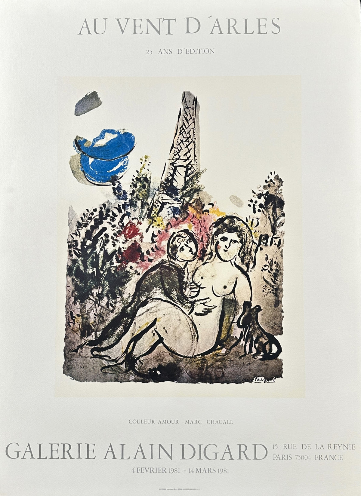 Marc Chagall- Galerie Alain Digard