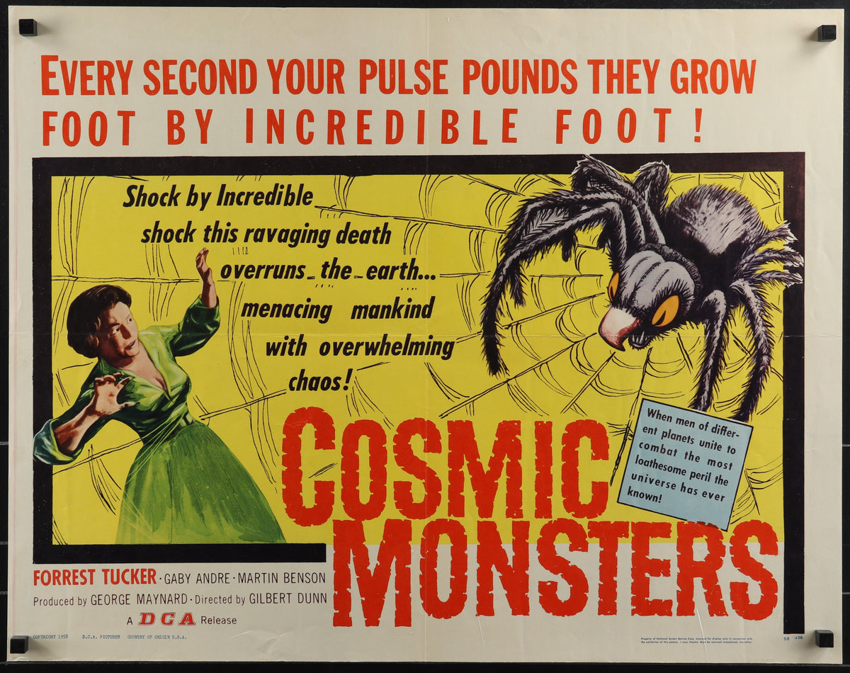 Cosmic Monsters - Authentic Vintage Poster