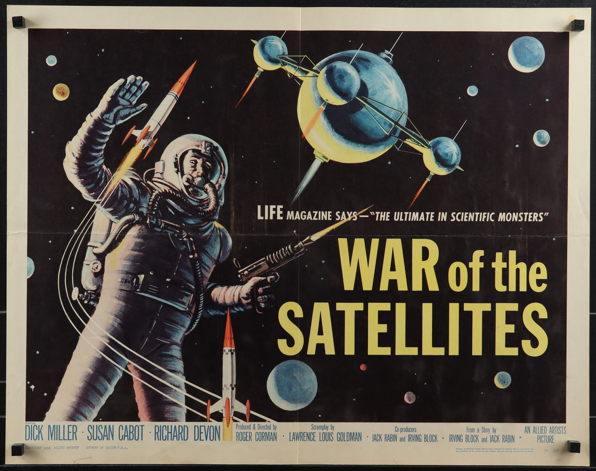 War of the Satellites - Authentic Vintage Poster