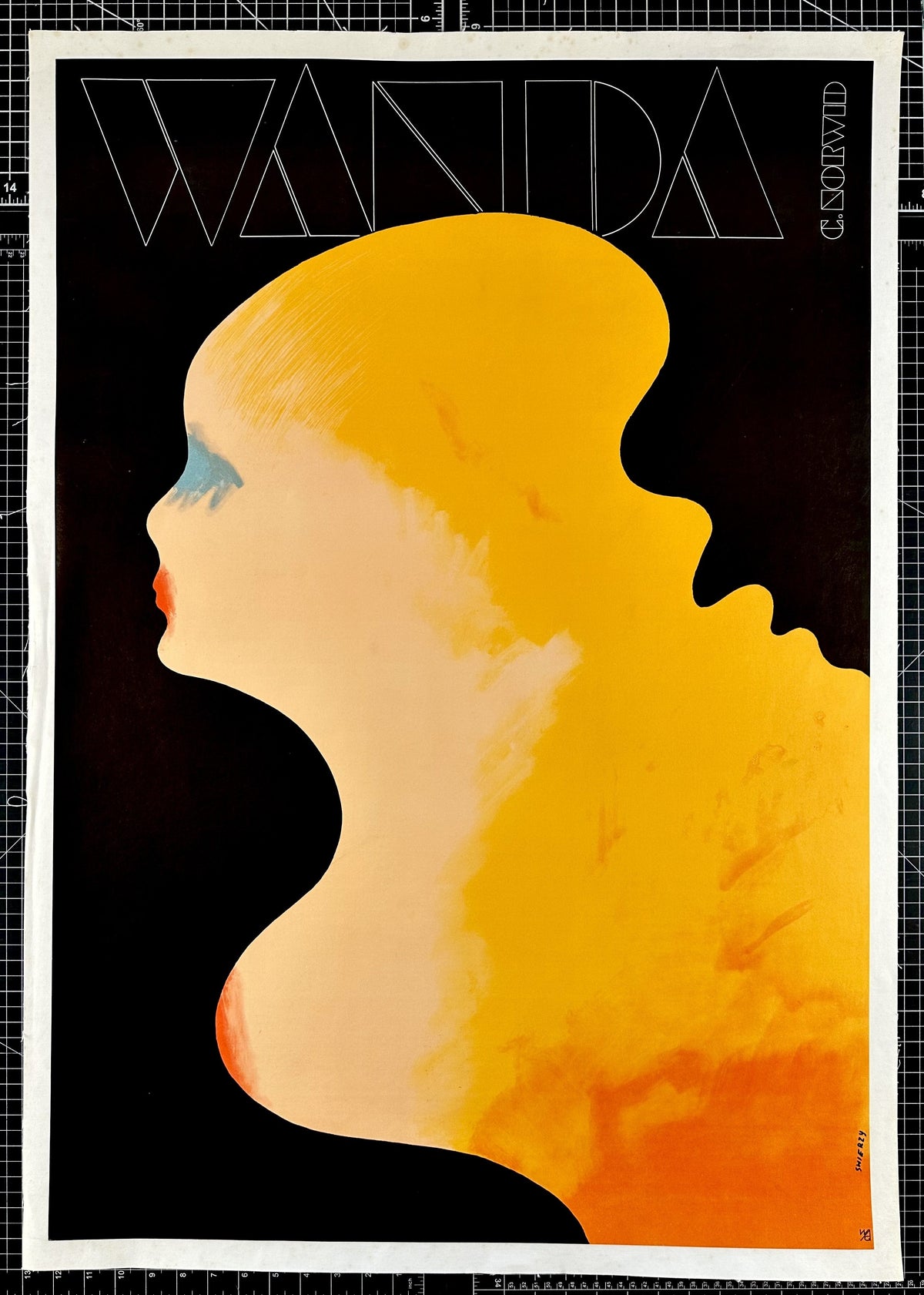 Wanda by Waldemar Swierzy - Authentic Vintage Poster