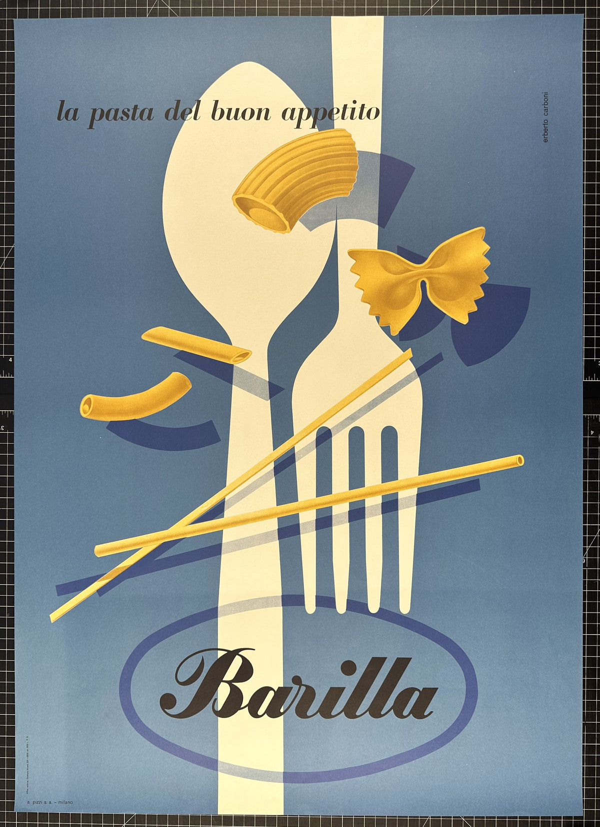 Barilla Pasta - Authentic Vintage Poster