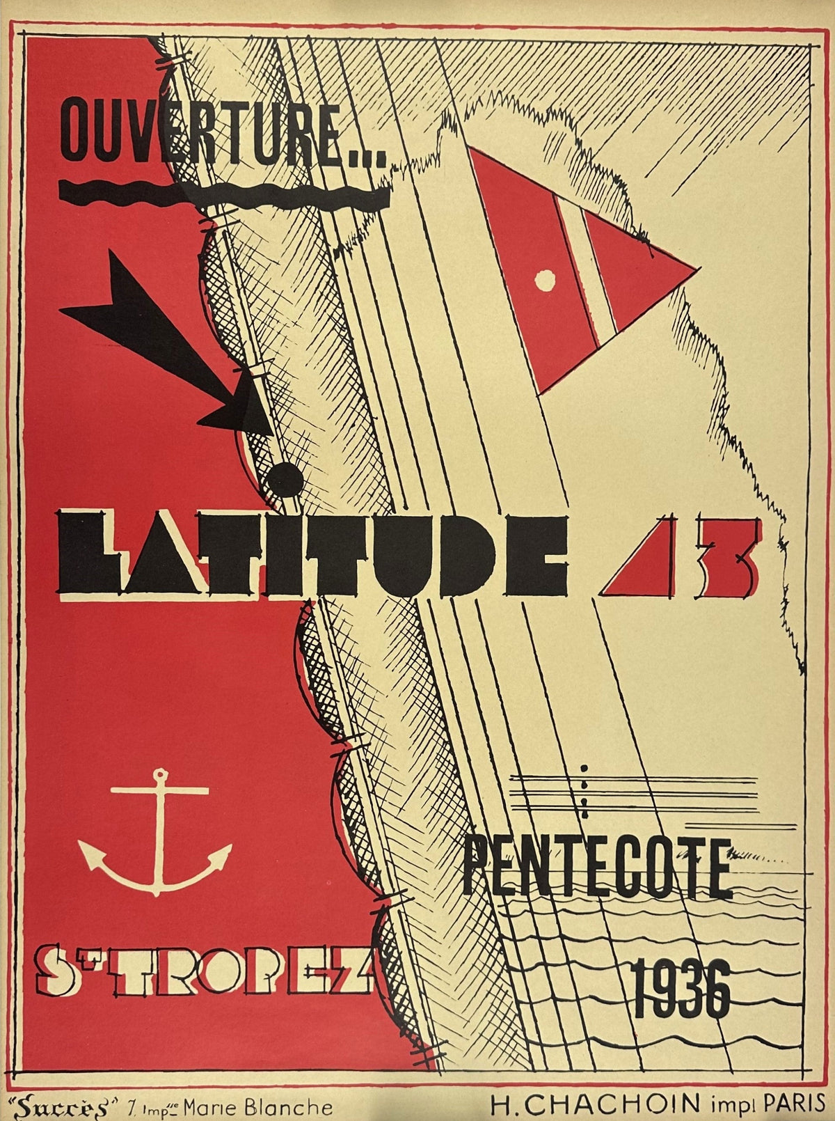 Latitude - Authentic Vintage Poster