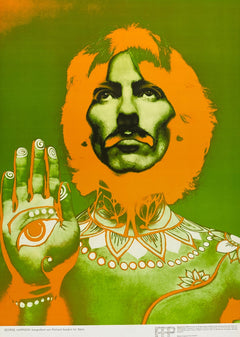 Authentic Vintage Poster | George Harrison- Richard Avedon Series