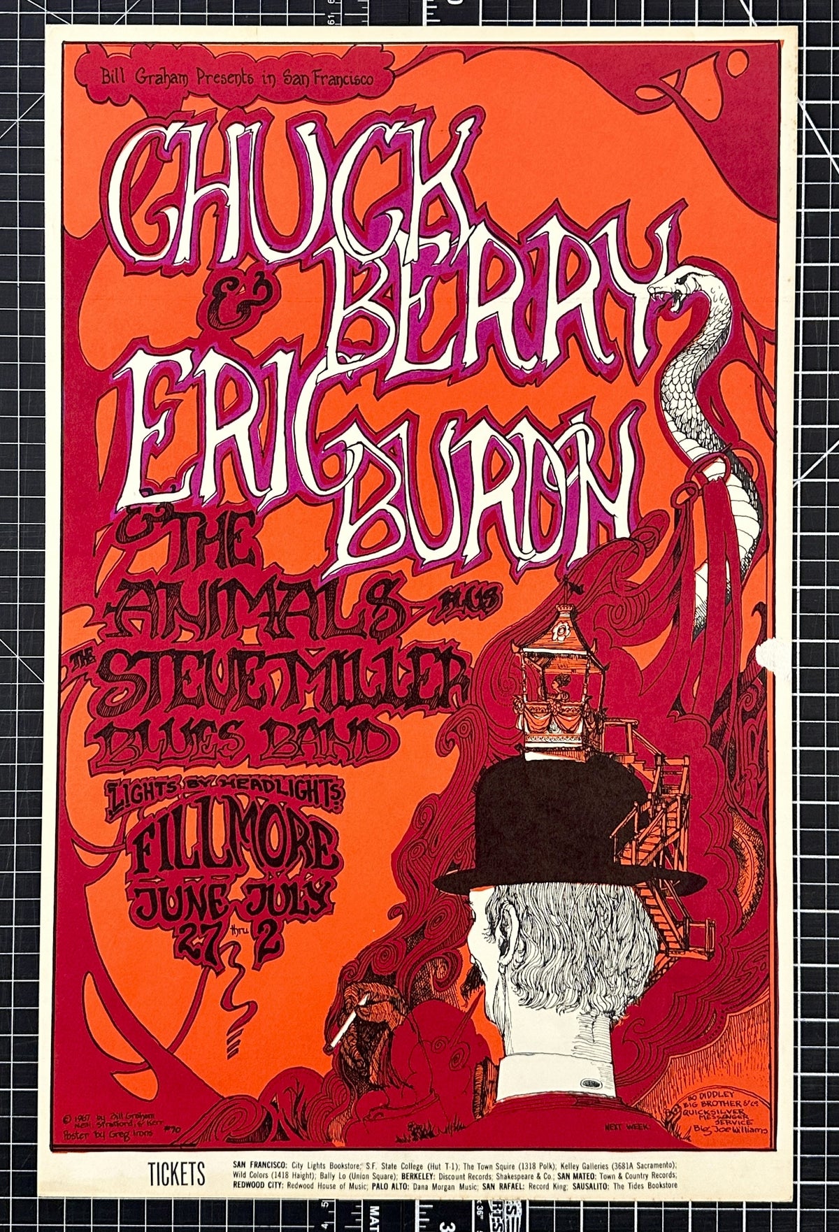 Eric Burdon, Chuck Berry- BG-70