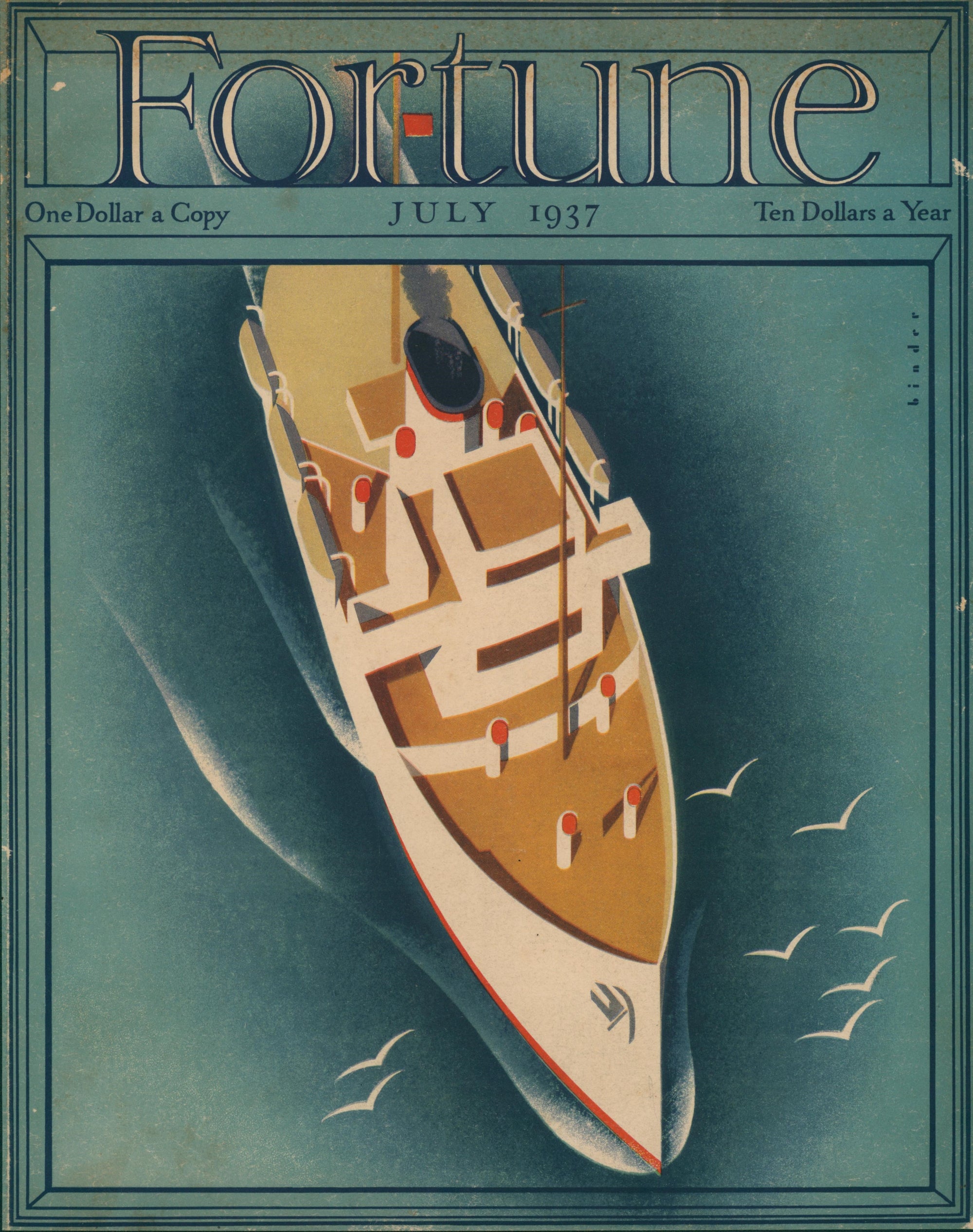 Open Sea Voyage- Fortune Magazine