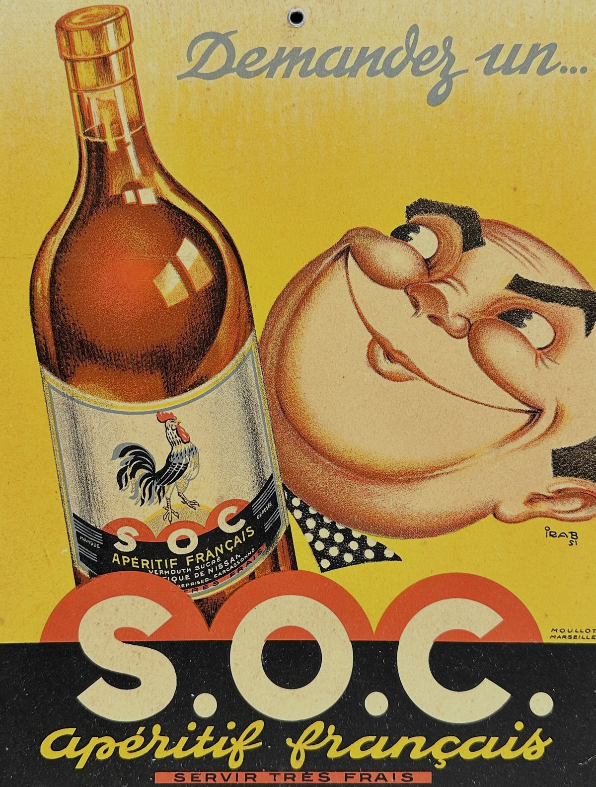 S.O.C, Apértif Français- Window Card