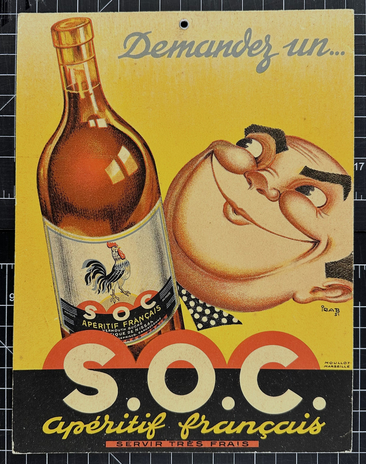 S.O.C, Apértif Français- Window Card