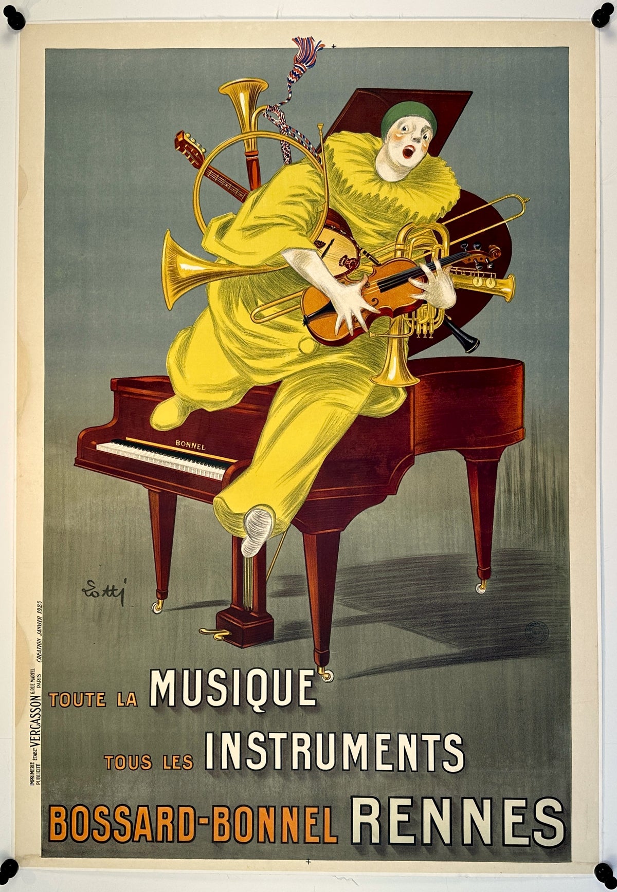 Musique Instruments by Betto Lotti