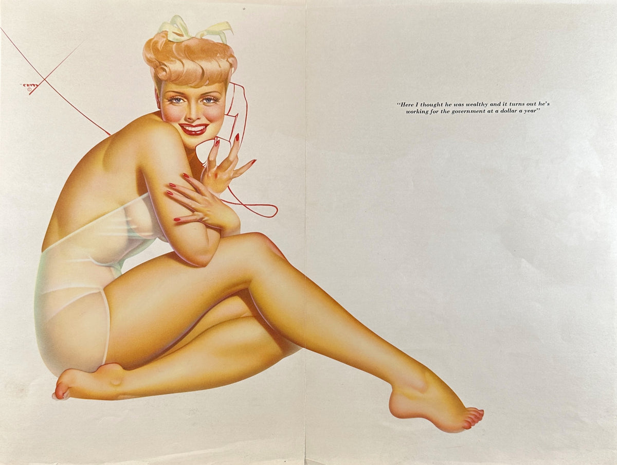 George Petty Centerfold- Esquire