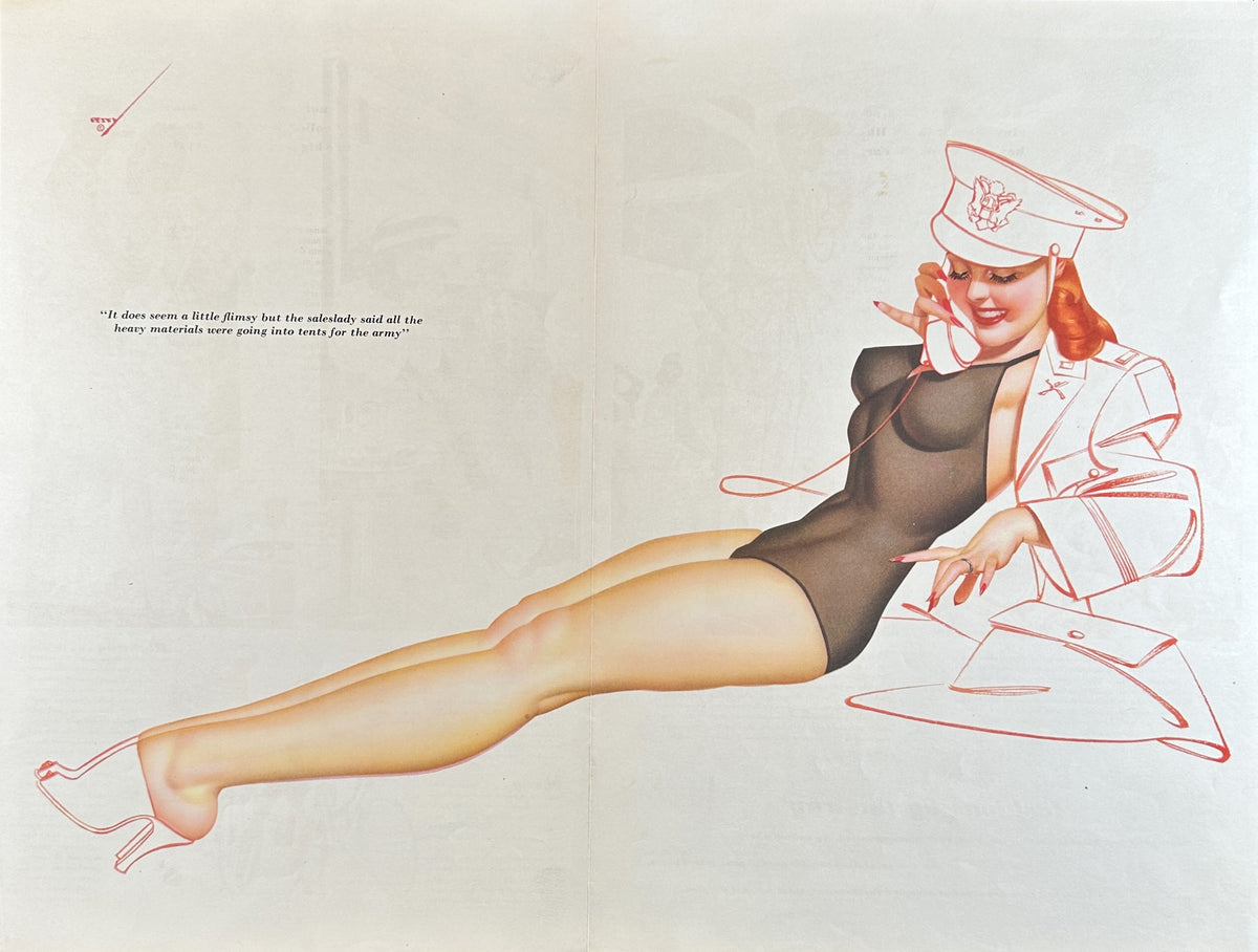 Esquire Centerfold by George Petty