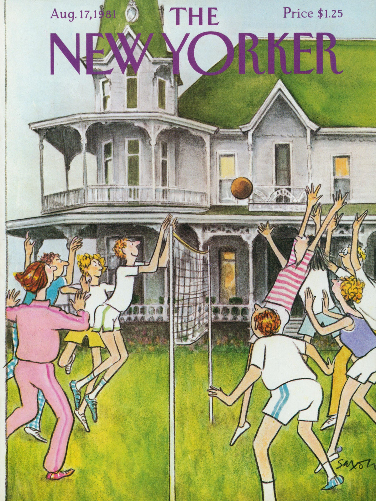 Summer Volleyball- The New Yorker