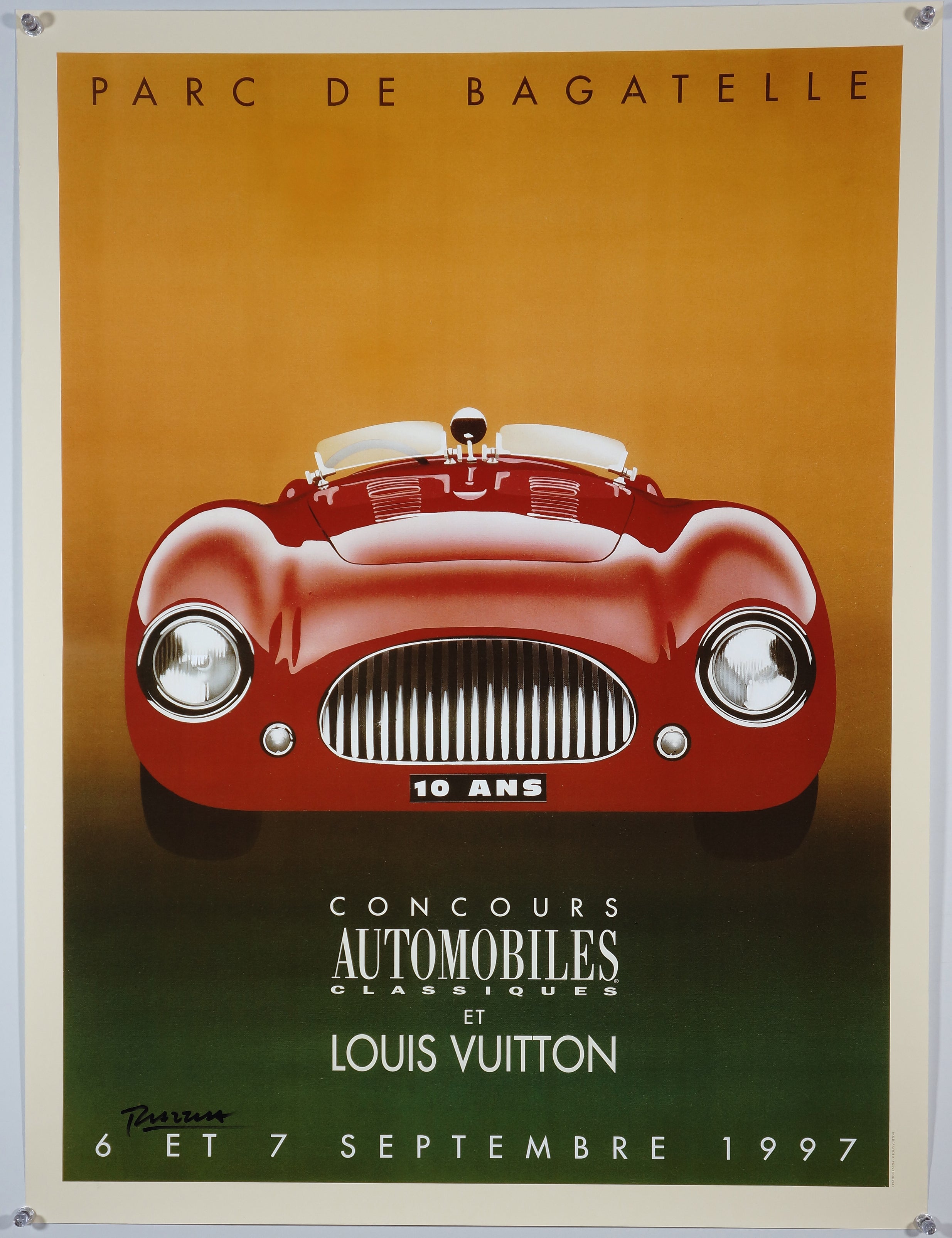 1997 Louis Vuitton Bagatelle - Razzia Original Vintage Poster For