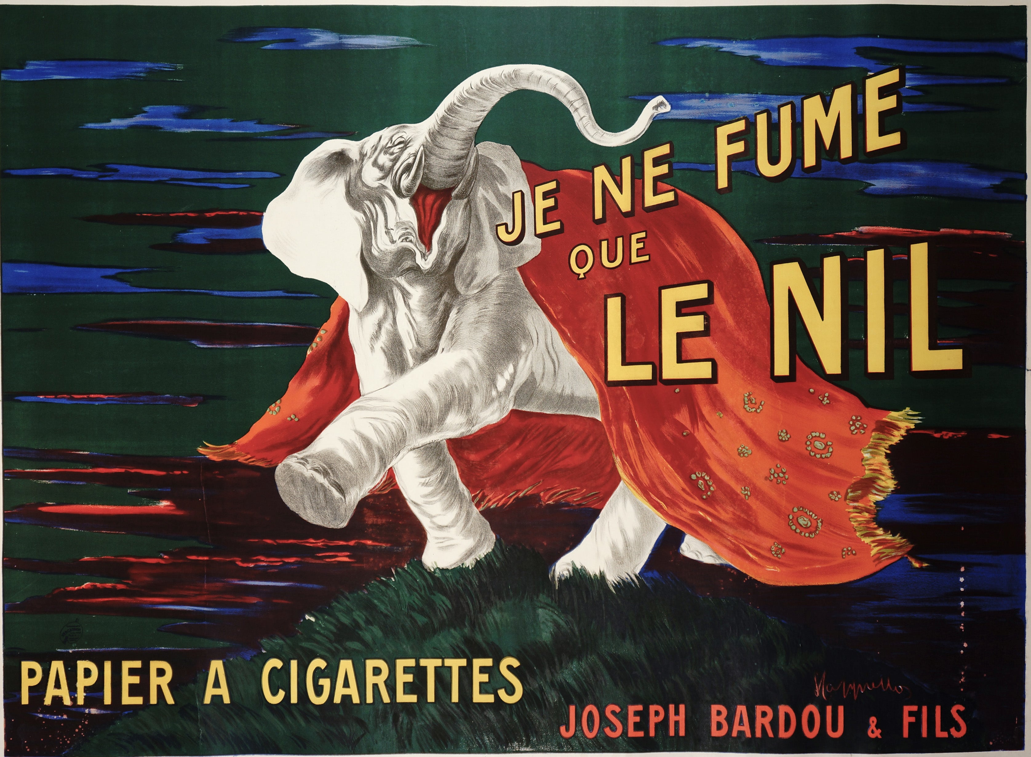 Papier à Cigarettes Le Nil 1900