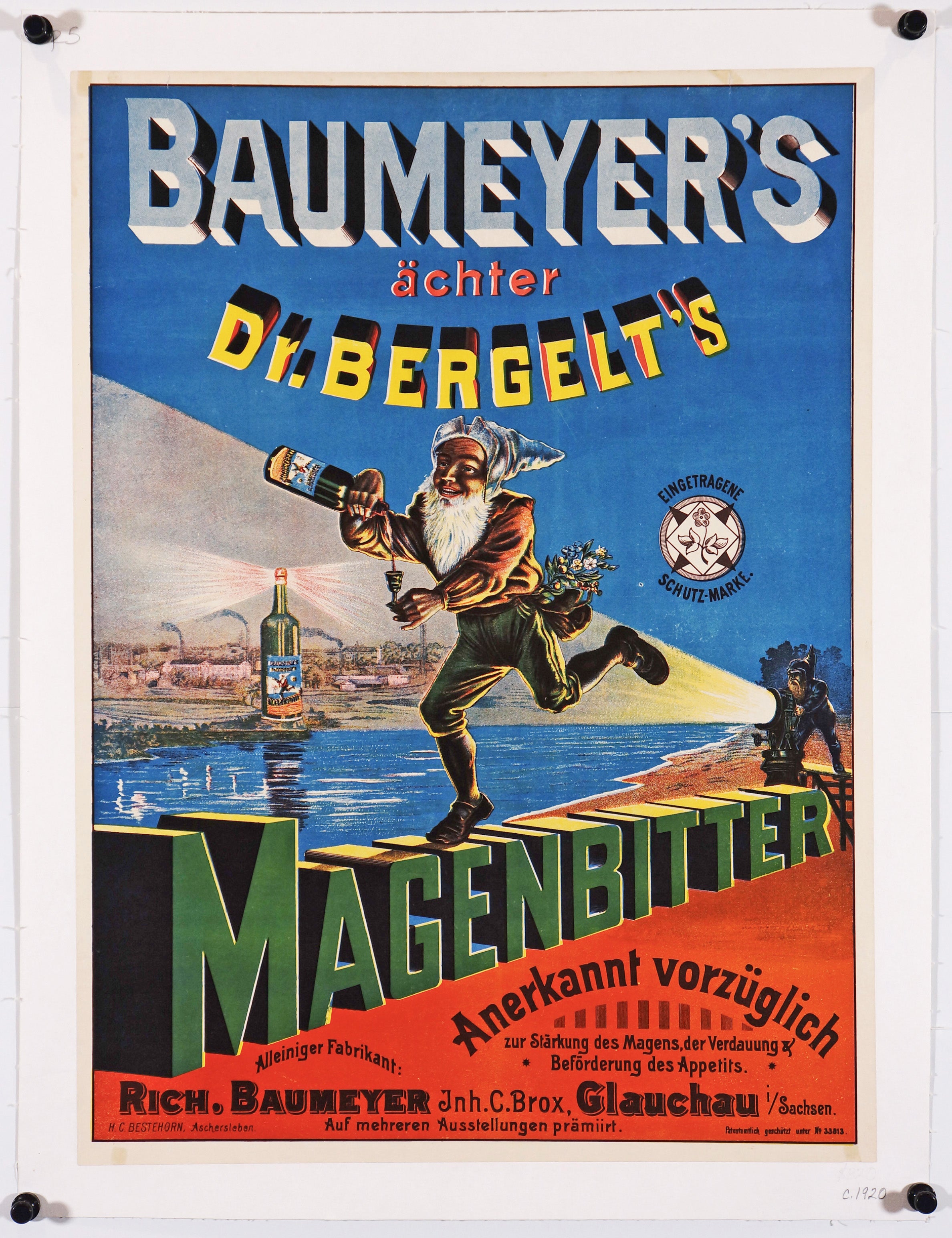 Maganbitter Baumeyer\'s Vintage | Poster Authentic