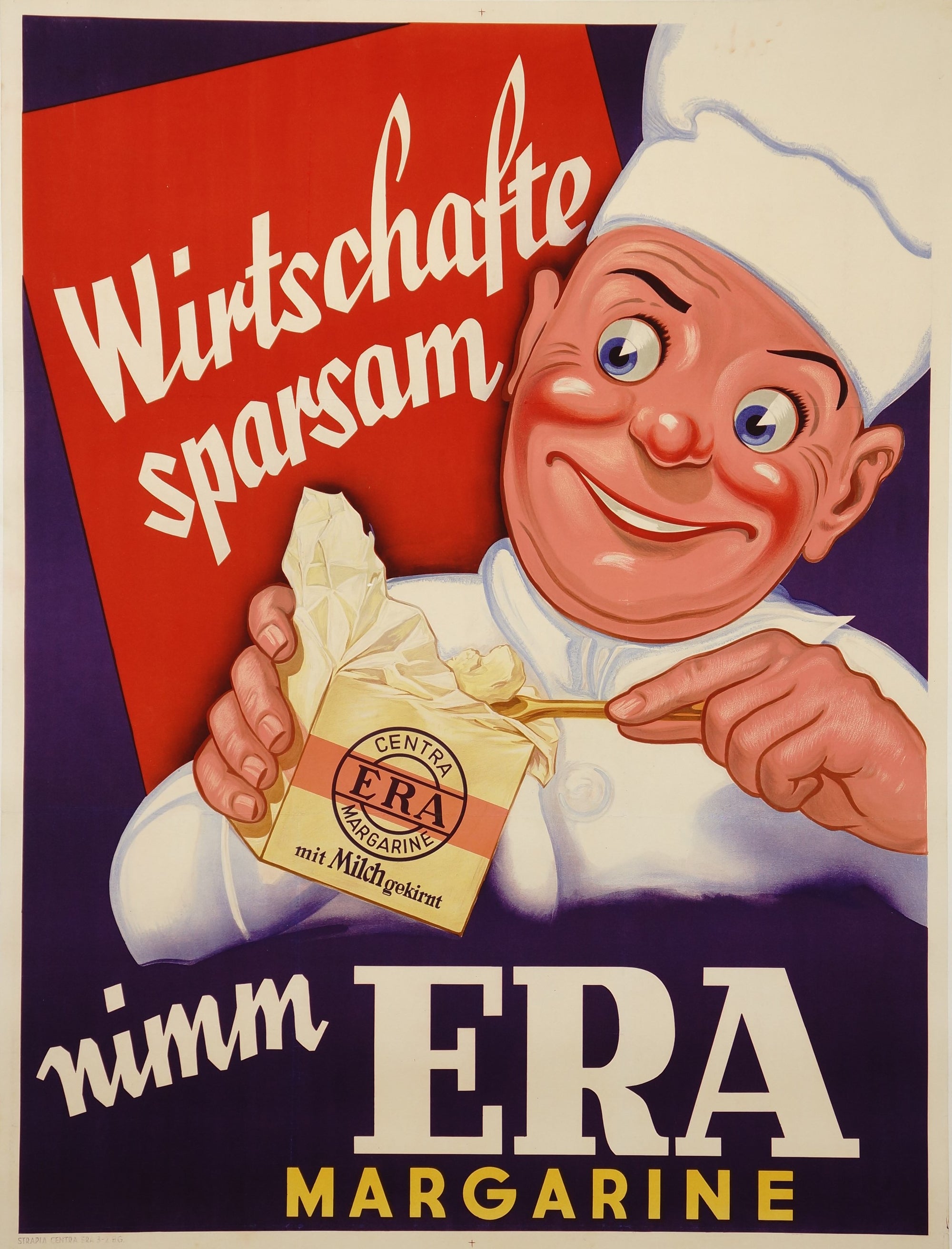 Era Margarine - Authentic Vintage Poster