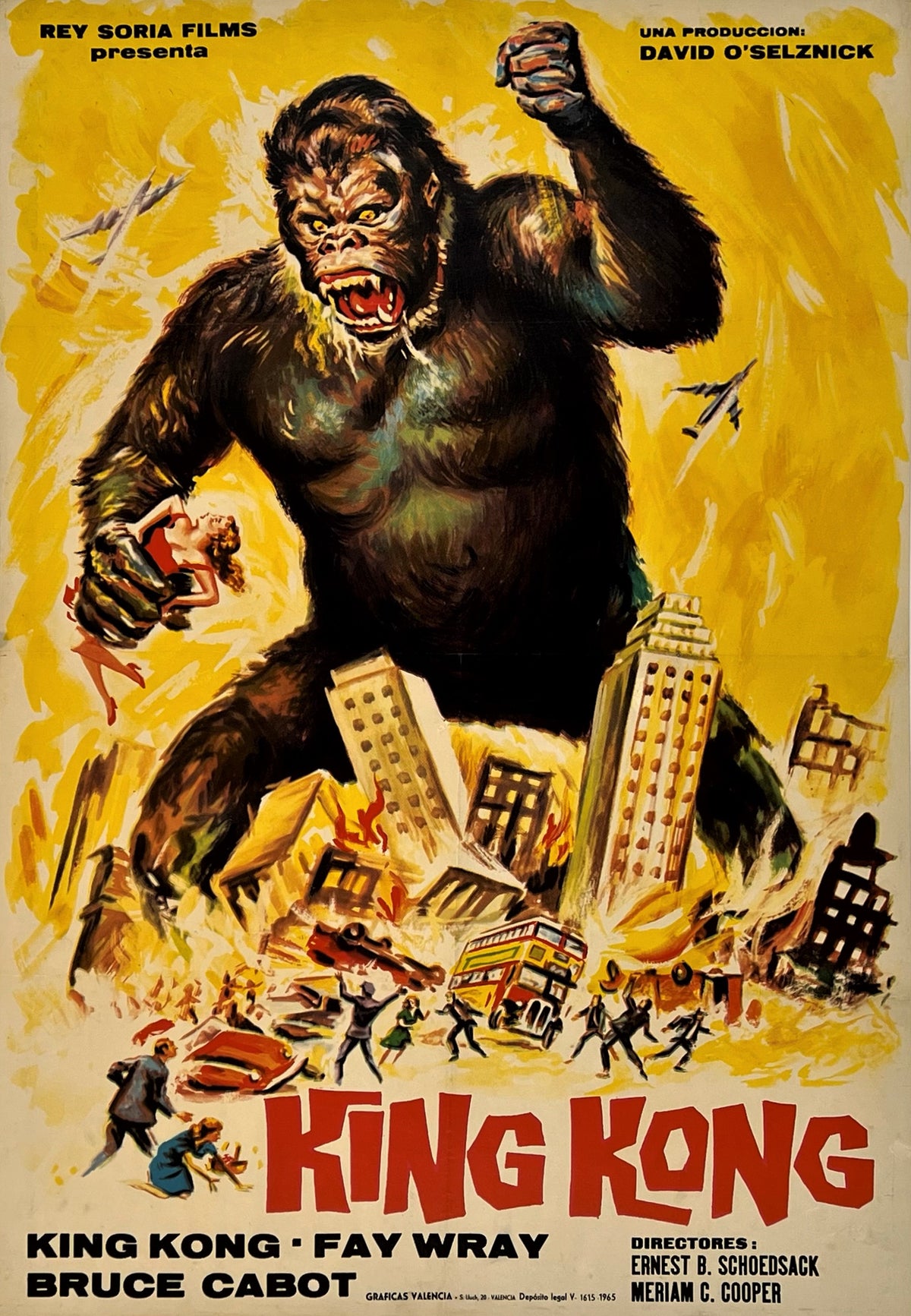 King Kong Spanish - Authentic Vintage Poster